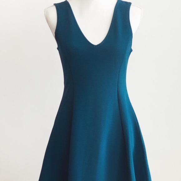 teal summer dress